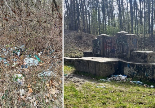 Góra śmieci pod zgierską Malinką. Mieszkańcy proszą o interwencję