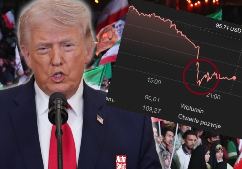 Ceny ropy runęły po decyzji Donalda Trumpa o zawieszeniu broni