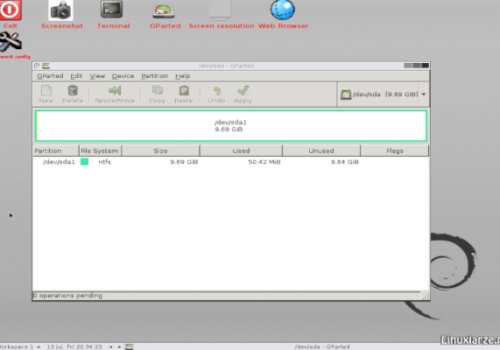 GParted Live 1.8.1-3