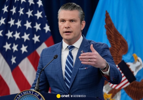 Sekretarz wojny USA zabrał głos. 