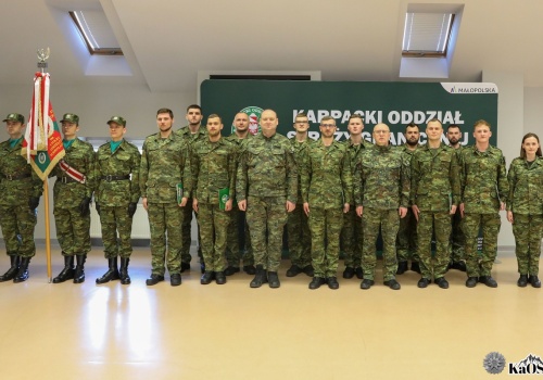 Nowi kaprale w Straży Granicznej. Uroczystość w Nowym Sączu