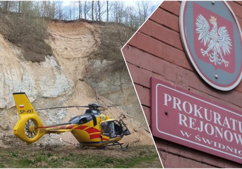 44-latek zginął po upadku ze skarpy nad Bystrzycą. Jego kompan usłyszał zarzut