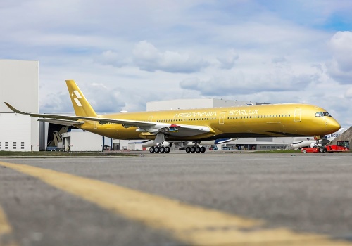 STARLUX: A350 AIRSORAYAMA Gold już po malowaniu (zdjęcia)