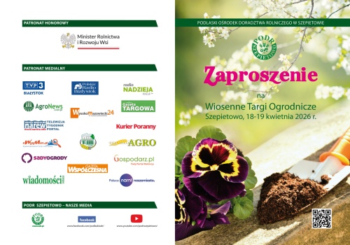 Szepietowo znów przyciągnie tłumy. Wiosenne Targi Ogrodnicze już 18–19 kwietnia