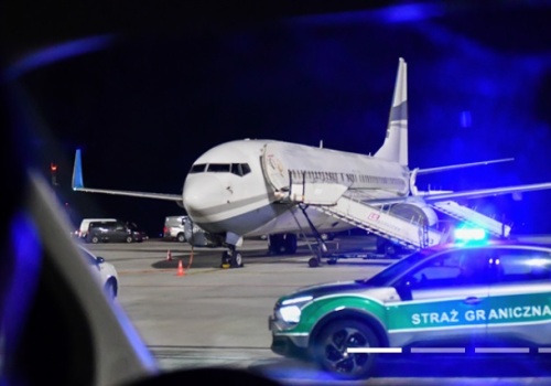Zatrzymanie na lotnisku w Pyrzowicach. 55-latek nie odleciał do Egiptu
