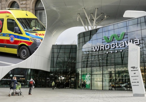 Tragedia w centrum handlowym we Wrocławiu. To stało się pod wieczór. Nie żyje nastolatek