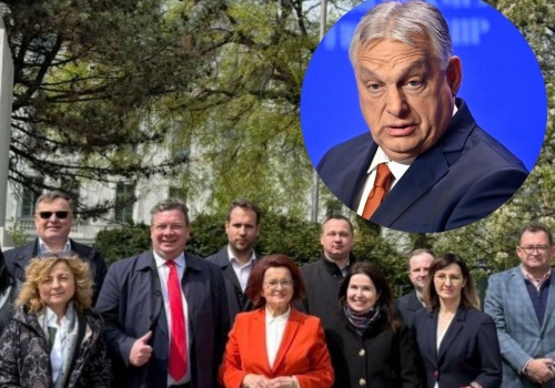 Politycy PiS udali się na Węgry wspierać Orbana. Do sieci trafiło zdjęcie. Jest też …