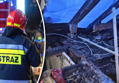Strażak ratował innych, sam stracił dorobek życia. Dwójka małych dzieci bez domu