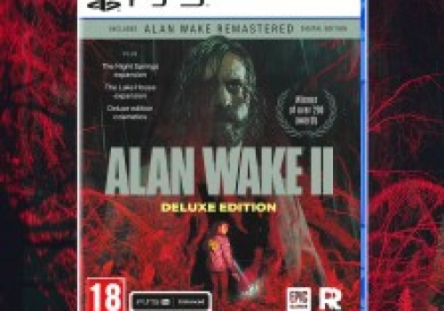 Pudełkowe Alan Wake 2 Deluxe Edition na PS5 za 122 zł na Allegro