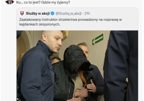 Instruktor strzelectwa działał w samoobronie? Leszek Miller o użyciu kajdanek zespolonych: „Ku… co to jest? Gdzie my żyjemy?”