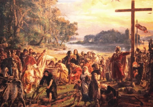 Święto Chrztu Polski. Dlaczego Mieszko przyjął chrzest?