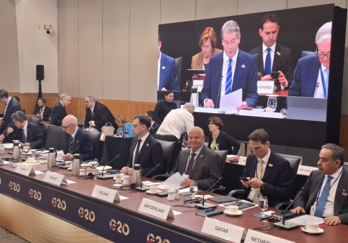 Glapiński na spotkaniu prezesów banków centralnych państw G20