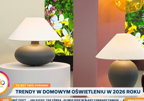 Trendy w oświetleniu wnętrz. Co zamiast jednej lampy na suficie?