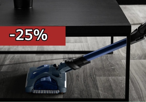Ten odkurzacz Tefal zgina się jak ręka i myje podłogę przy okazji. 500 zł taniej w RTV Euro