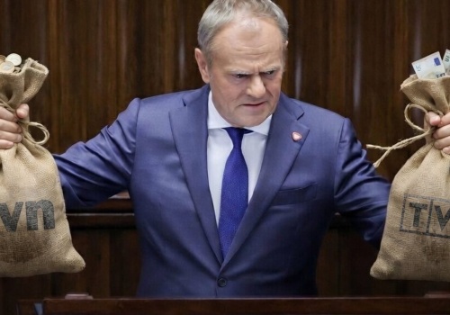 Tak rząd Tuska rozdaje kasę TVP i TVN-owi