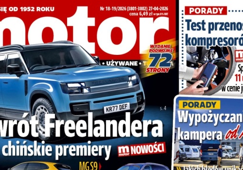 „Motor” nr 18-19/2026 – zapowiedź numeru