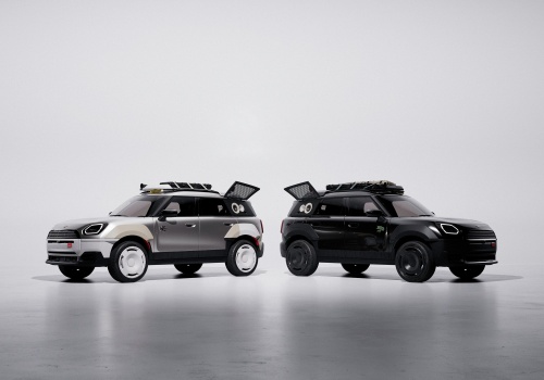 Granitowe głośniki i druk 3D! MINI Countryman zmienia się w mobilną scenę muzyczną