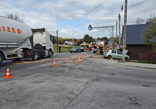Wypadek w Połomi. Wiemy, co się stało