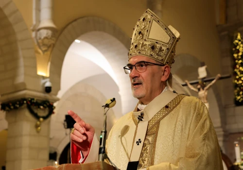 Ziemia Święta: procesja maryjna w Hajfie z kard. Pizzaballą