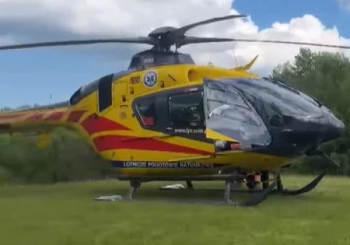 Niemowlę wypadło z łóżeczka