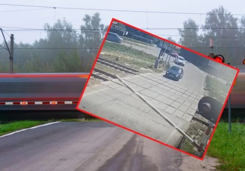 O krok od tragedii na przejeździe kolejowym pod Krakowem