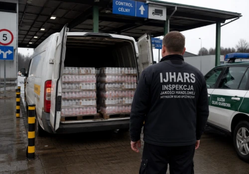 IJHARS zablokował transport z Ukrainy. Ponad 5 tys. litrów napojów nie wjechało do Polski