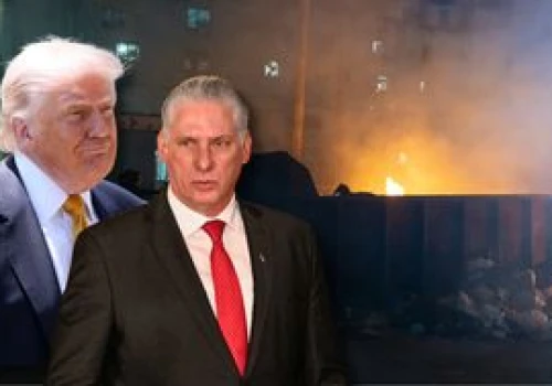 "Spowoduje rzeź". Prezydent Kuby ostrzega Trumpa