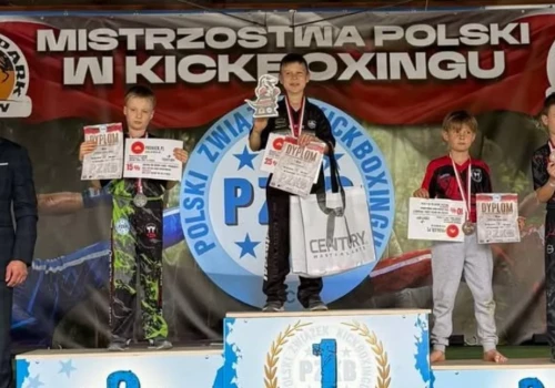 Janek Kaszuba mistrzem Polski w kickboxingu