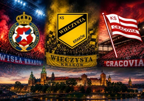 Wisła Kraków, Cracovia i Wieczysta w Ekstraklasie. Kraków znów ma trzy drużyny w piłkarskiej elicie