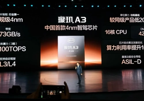 BYD Xuanji A3 – BYD ma swój własny chipset do obsługi sztucznej inteligencji, szczególnie: jazdy (pół)autonomicznej