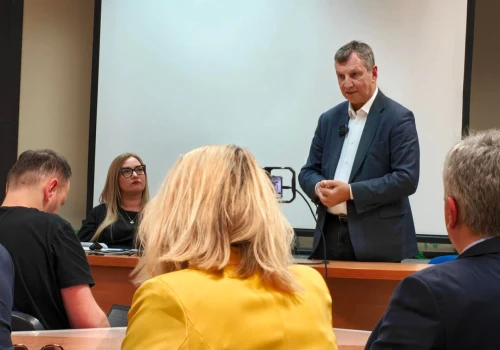 O bezpieczeństwie Europy i przyszłości Unii. Europoseł Andrzej Halicki spotkał się z mieszkańcami Rzeszowa