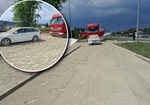 Chmura cementu nad Gogolinem. Kobieta miała problemy z oddychaniem