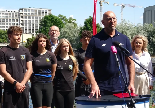 Nad Brdą Powstanie Centrum Kajakarstwa i Wioślarstwa. Minister przywiózł dofinansowanie