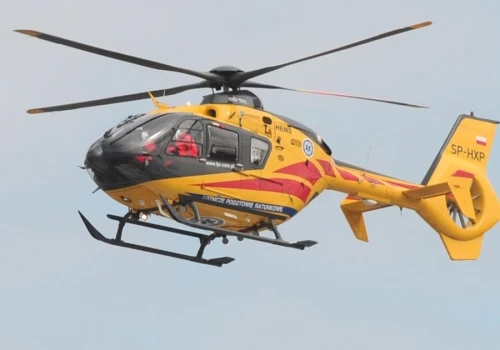 Makabryczny wypadek w Tychach. Senior stracił panowanie nad piłą