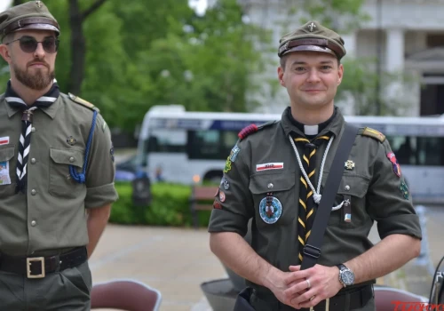 Miecz św. Michała pojechał na Kurpie. Harcerze zakończyli zlot w Siedlcach (zdjęcia i filmy)