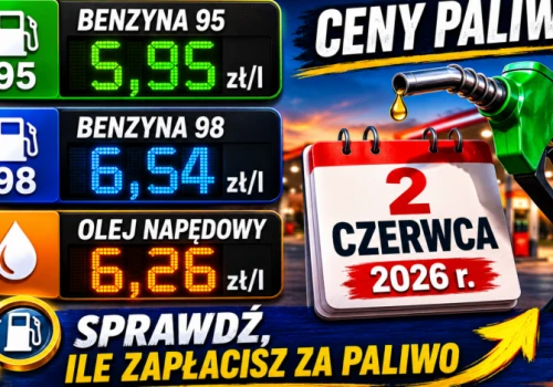 Sprawdź, ile zapłacisz za paliwo 2 czerwca 2026 r. !