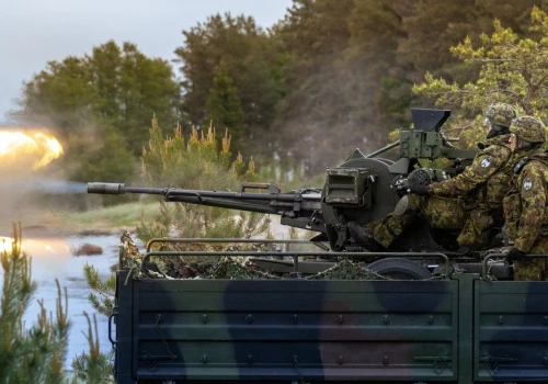 Pioruny w akcji. Estonia testuje wielowarstwową obronę powietrzną