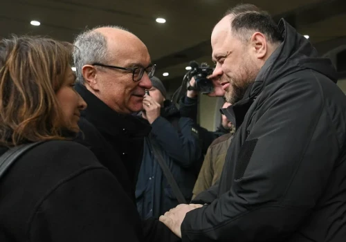 Szef ukraińskiego parlamentu docenia Czarzastego. 