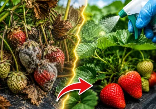 Truskawki gniją na krzaczkach? Użyj tego, a problem zniknie