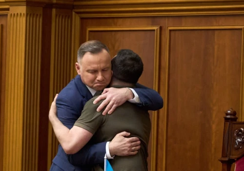 Duda komentuje sprawę odebrania orderu Zełenskiemu: Warunki się zmieniły