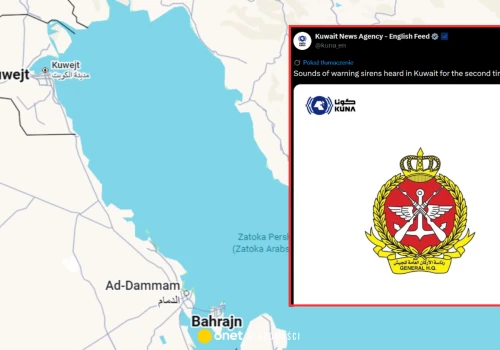 Iran wystrzelił rakiety na Kuwejt i Bahrajn. W krajach słychać alarmy