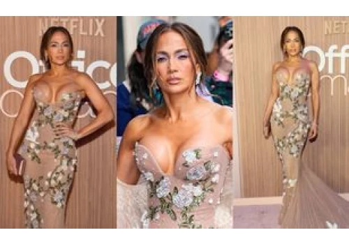 Jennifer Lopez epatuje ściśniętym biustem na nowojorskiej premierze filmu 