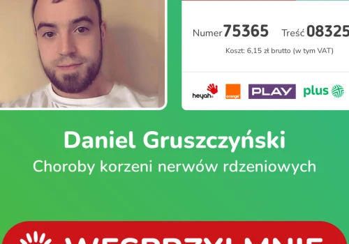 Daniel z Sanoka prosi o pomoc w walce z chorobą