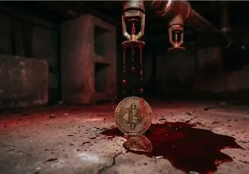 „Krwawa środa” trwa. Bitcoin traci kluczowe poziomy, a wieloryby uciekają