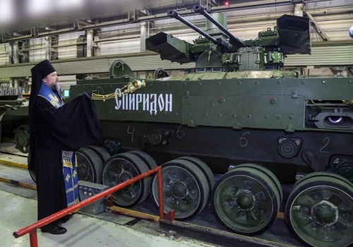 Rosja: BMPT Terminator stał się… Spiridonem. Na cześć dziadka Putina?
