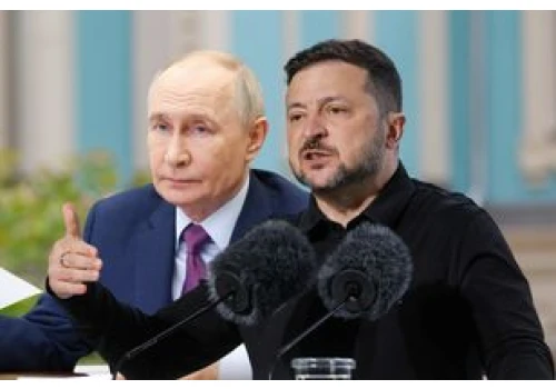 Przełomowa deklaracja? Zełenski gotowy spotkać się z Putinem