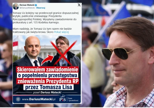 Koniec bezkarności Lisa? Matecki zawiadamia prokuraturę!