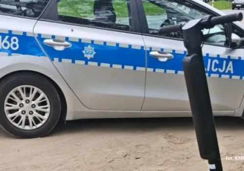 Hulajnogą elektryczną po drodze wojewódzkiej? Kosztowny błąd 67-latka pod Olsztynem
