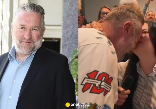 Rafał Sonik oświadczył się młodszej o 24 lata partnerce. Wszystko w 60. urodziny