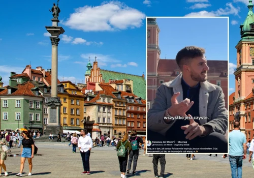 Włoch zamieszkał w Polsce, mówi o różnicach. 
